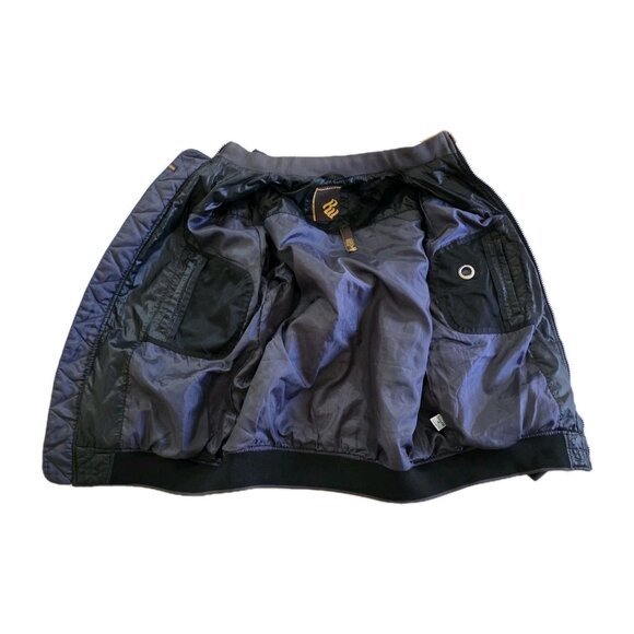 Vtg Rocawear Quilted Jacket Mens M Black Full Zip LS No Hood Pockets Logo Rapper - Picture 15 of 16